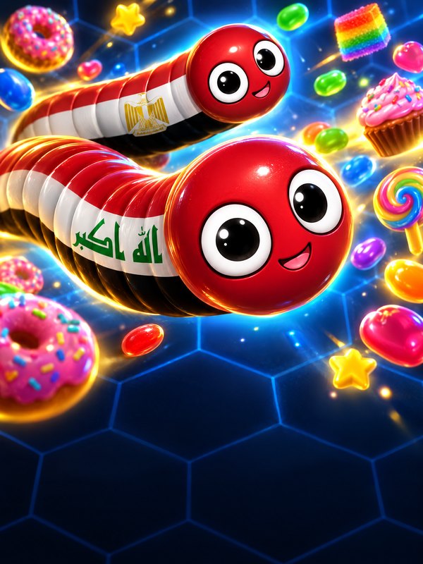 لقطة من لعبة الدودة